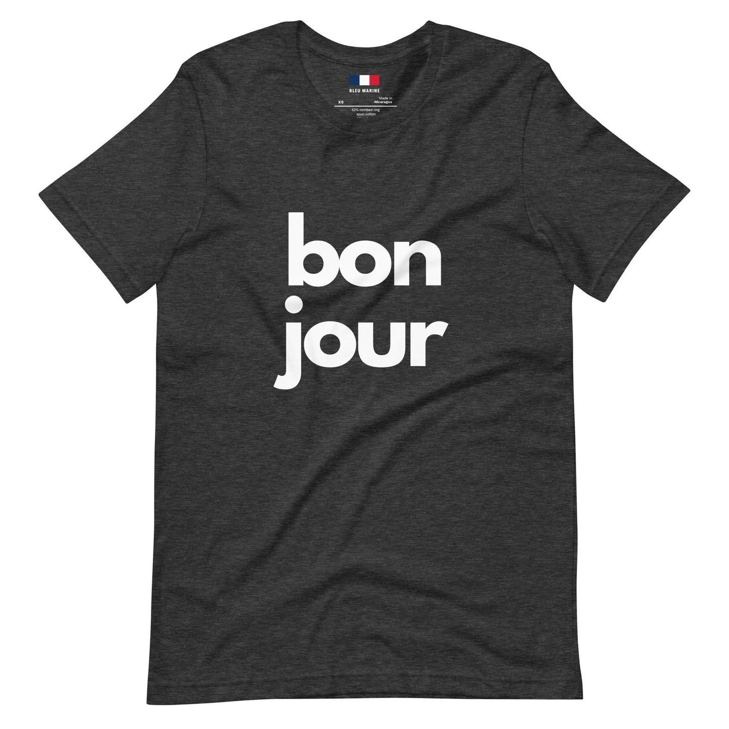 Grey BONJOUR Tee