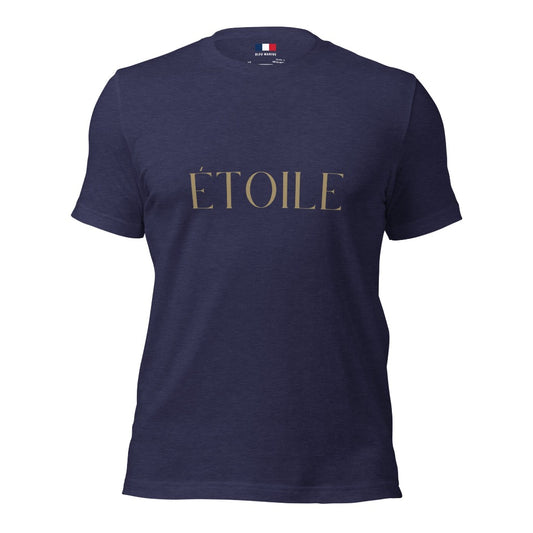 Unisex ÉTOILE T-Shirt in Navy Blue