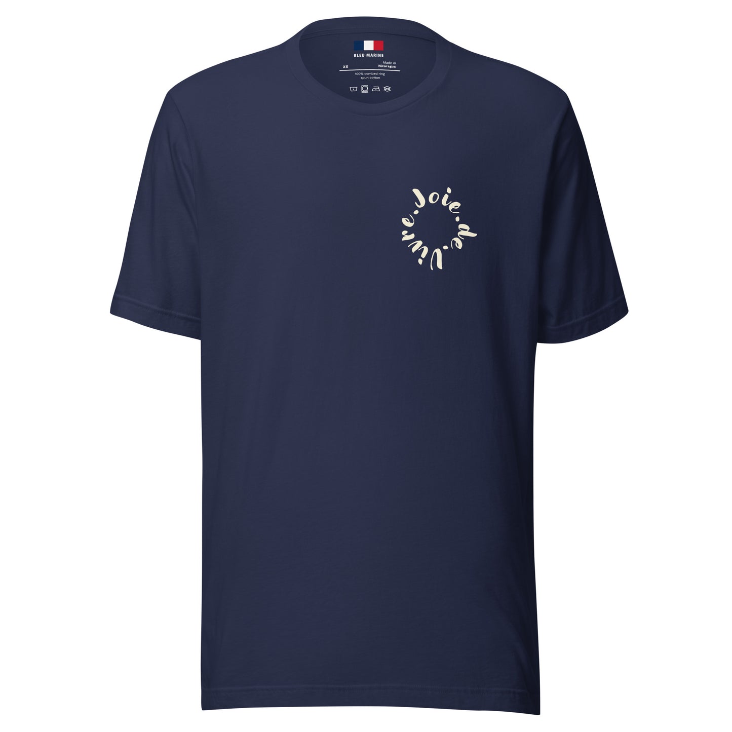 Joie de Vivre Double Flower Tee