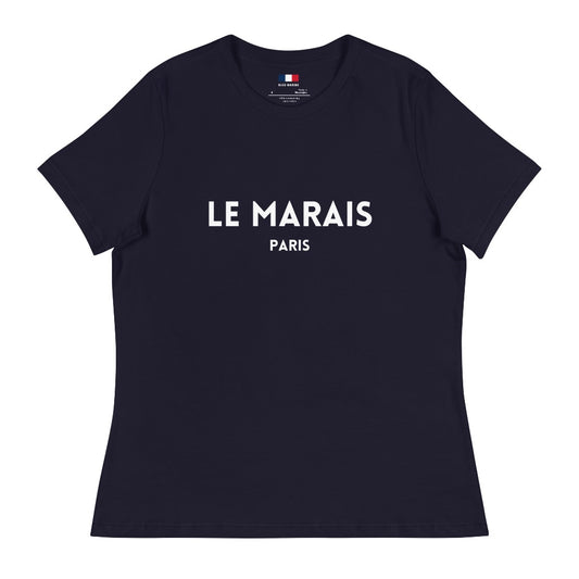 Le Marais Navy Blue T-Shirt