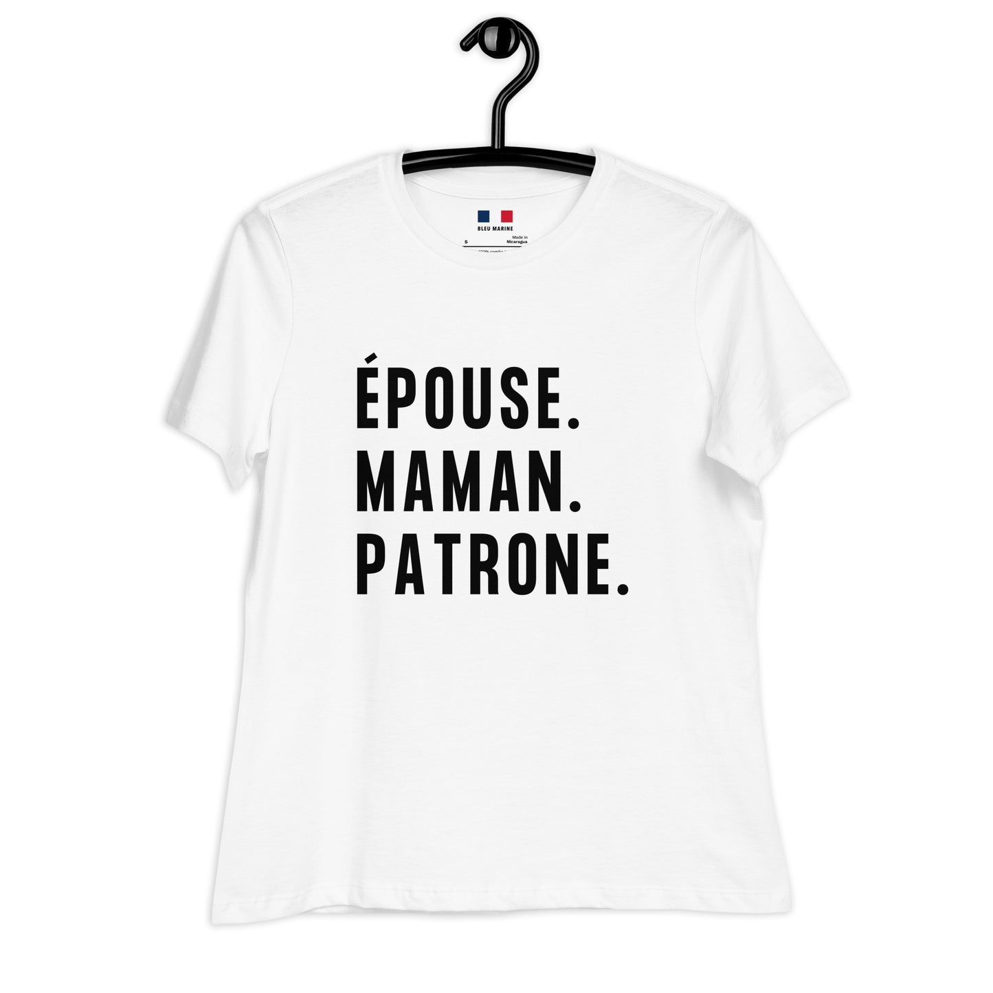 ÉPOUSE MAMAN PATRONE T-Shirt