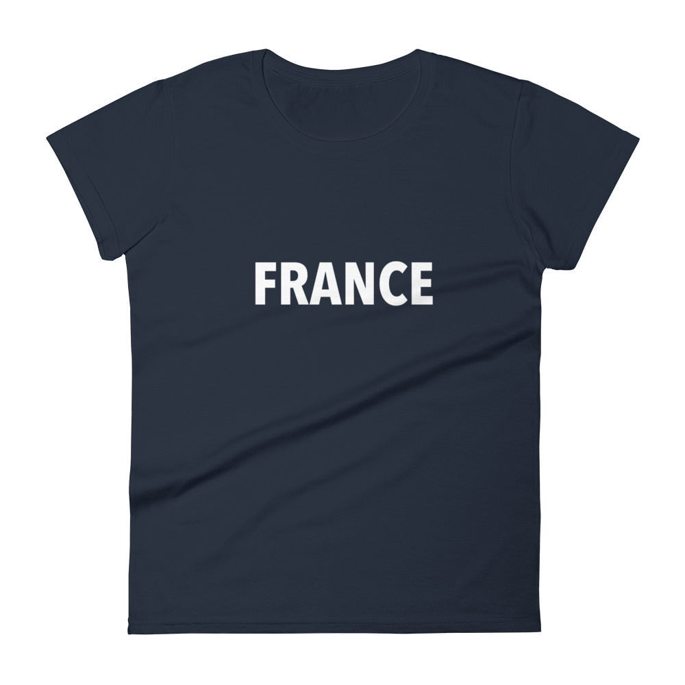 France Navy Blue T-Shirt