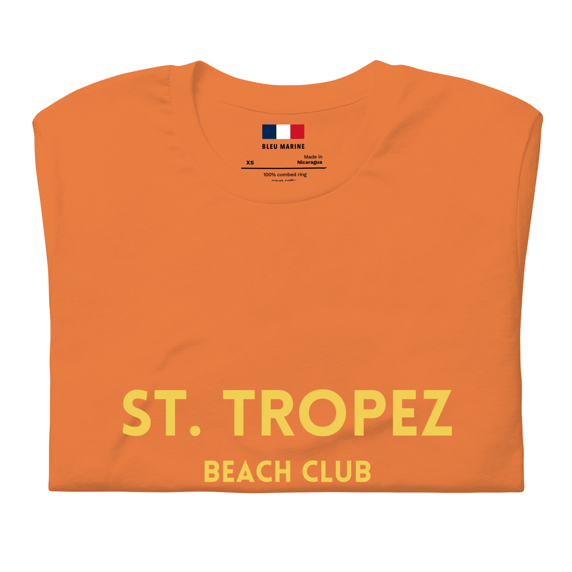 St. Tropez t shirt Bleu Marine Clothing