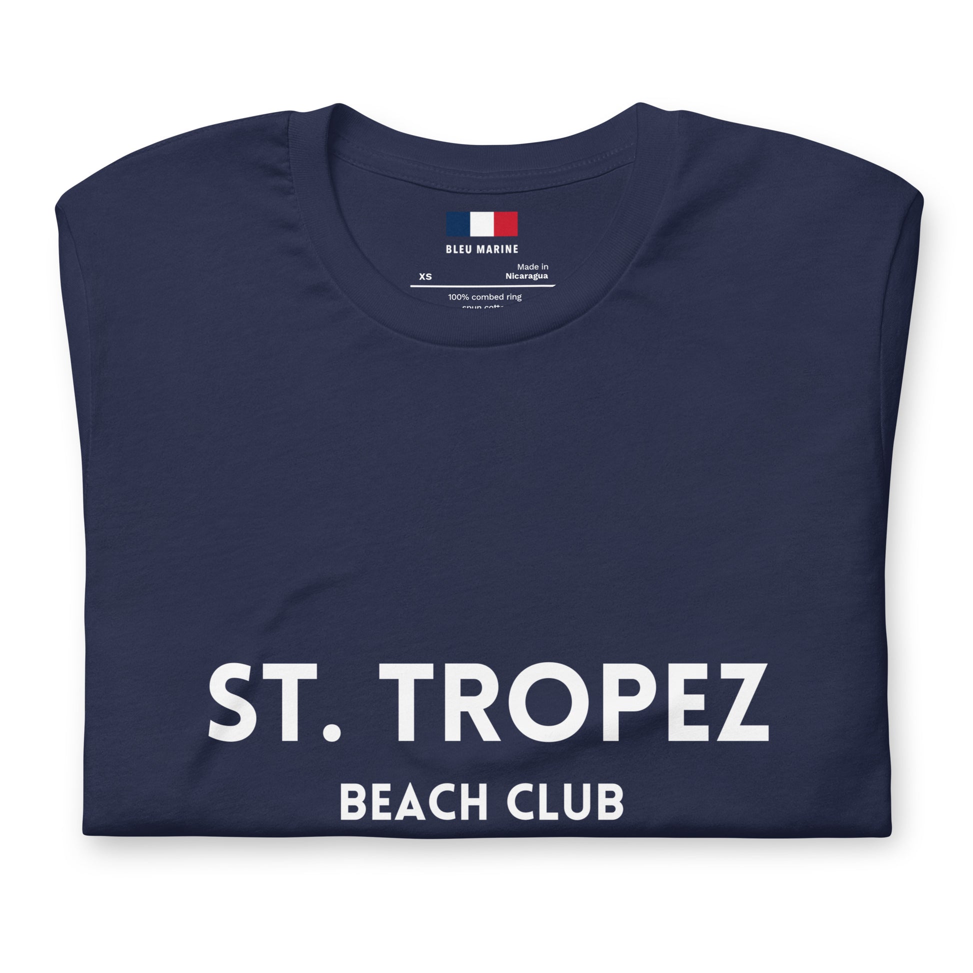T-Shirt Blanc 'Saint Tropez' Oversize Manches Longues Amples