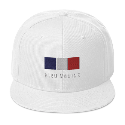 Bleu Marine White Hat