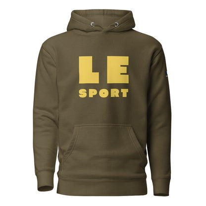 LE SPORT Hoodie Military Green