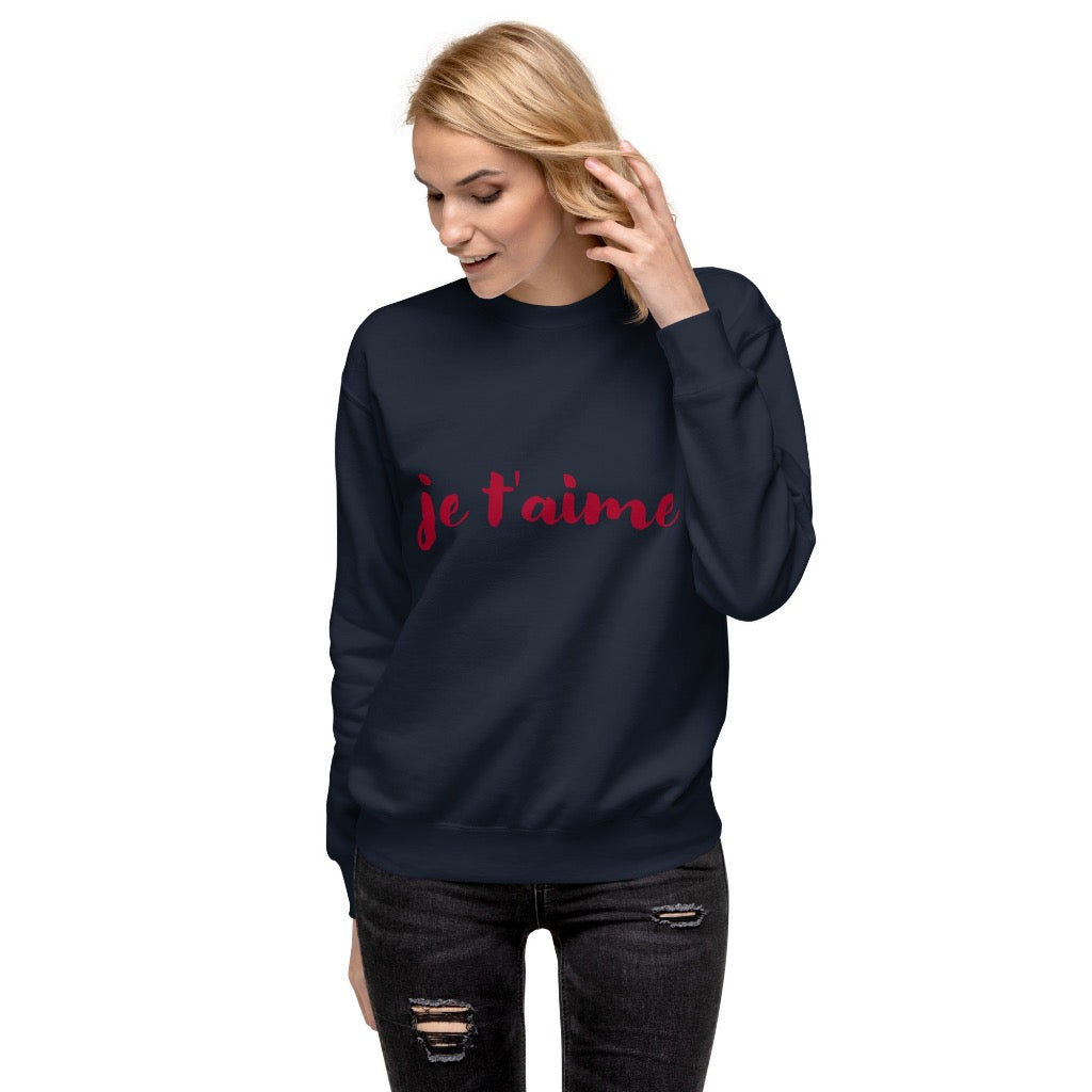 Je T'aime Sweatshirt