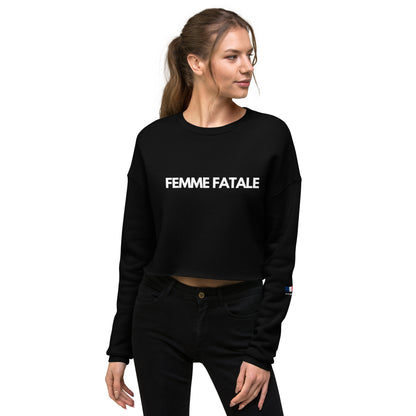 FEMME FATALE Cropped Sweatshirt