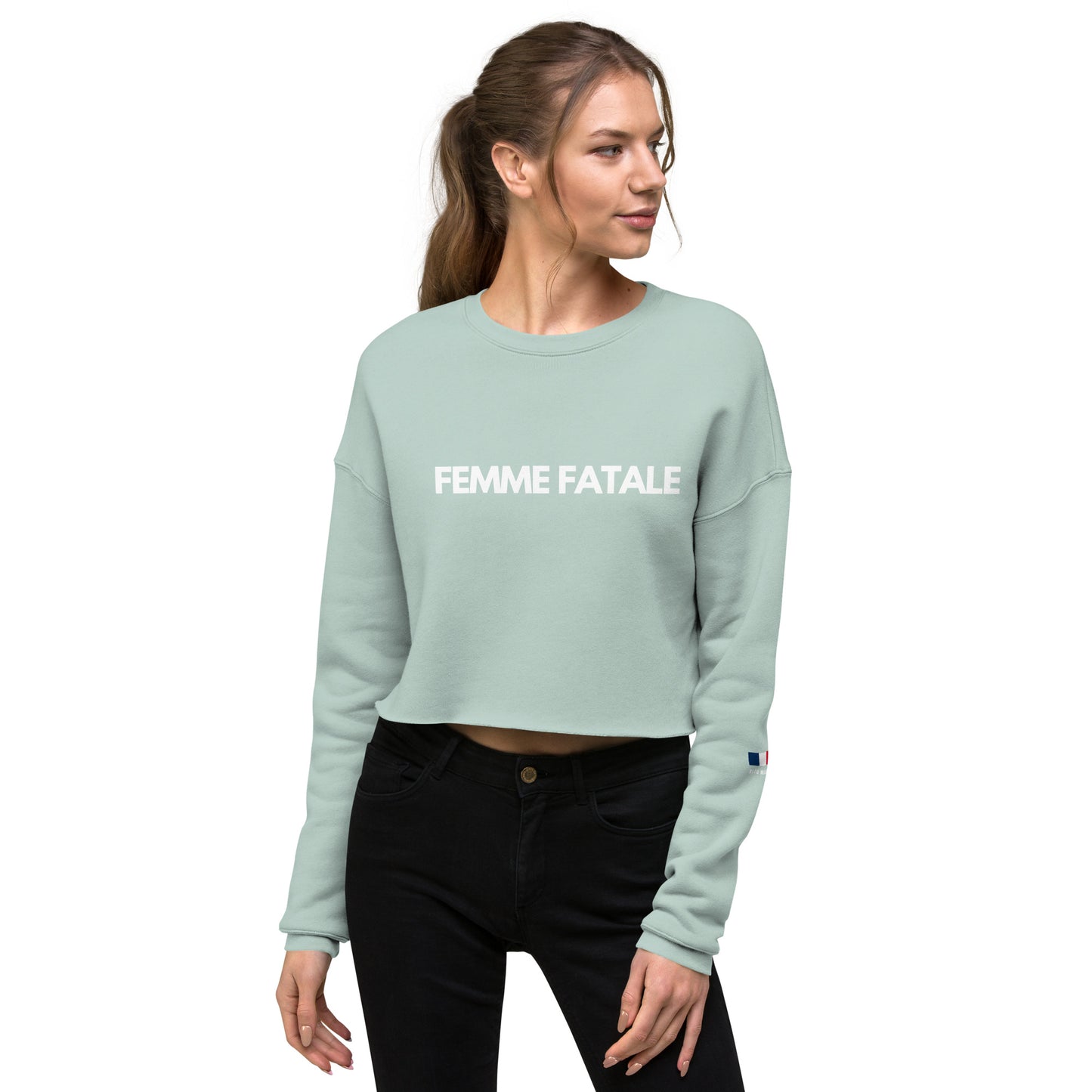 FEMME FATALE Cropped Sweatshirt